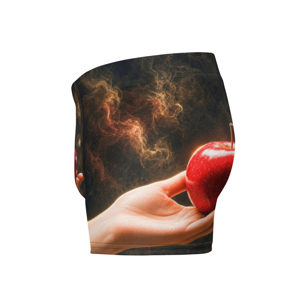 Men's all-over print boxer briefs, left side view - Prestige and Famous