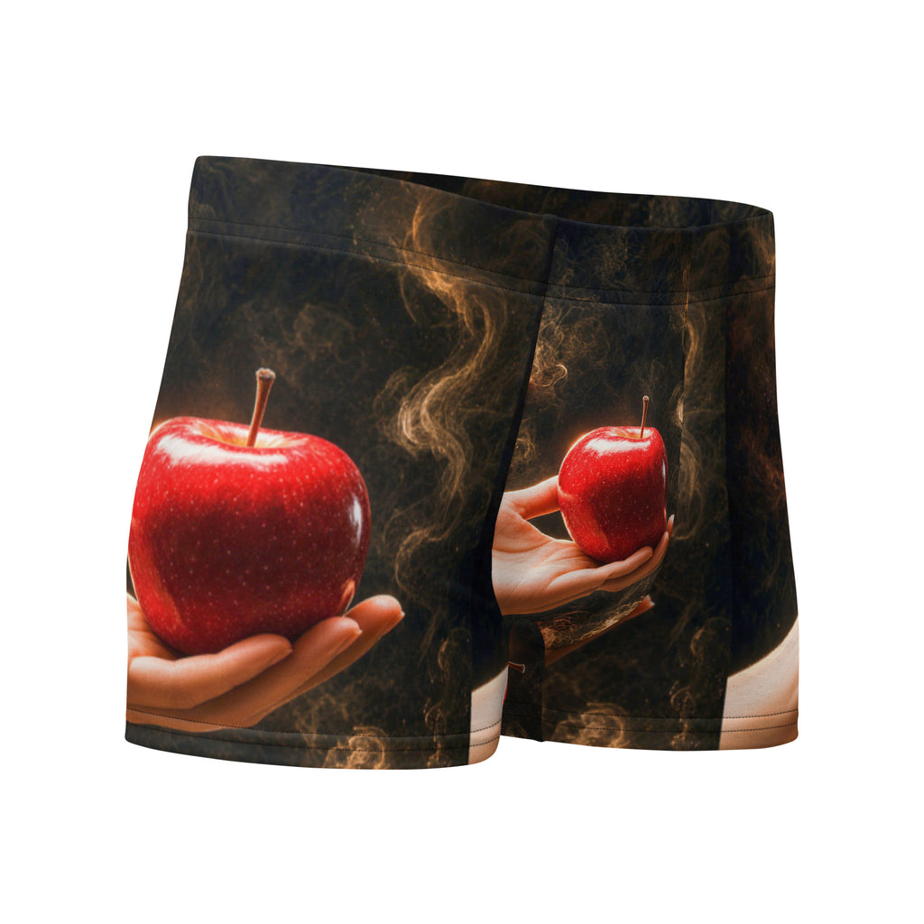Men's all-over print boxer briefs, right front angle - Prestige and Famous