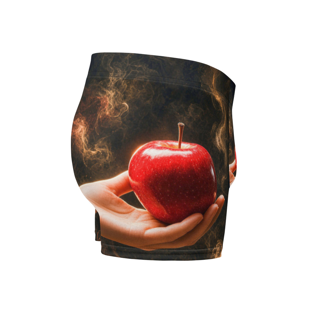 Men's all-over print boxer briefs, right side view - Prestige and Famous